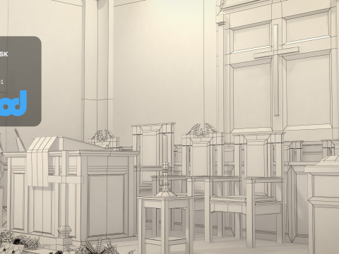 Church Modelo 3D