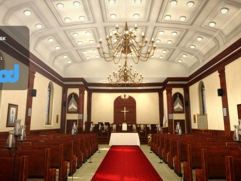 Church Modelo 3D