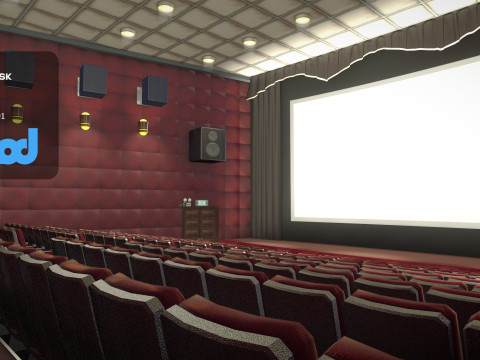 Cinema 3D 모델