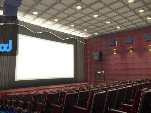 Cinema 3D 모델