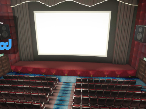 Cinema 3D 모델