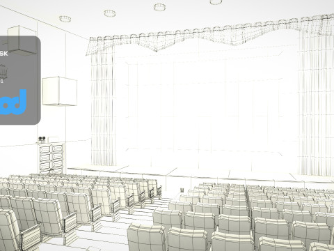 Cinema 3D 모델