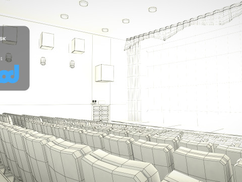 Cinema 3D 모델
