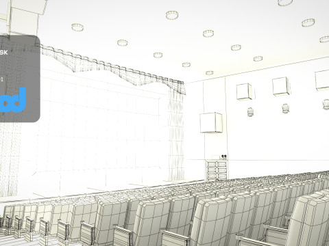 Cinema 3D 모델