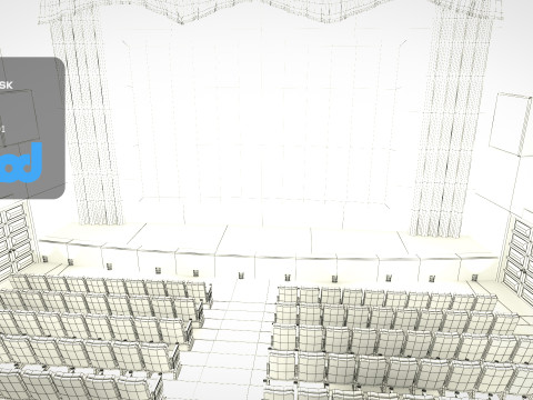 Cinema 3D 모델