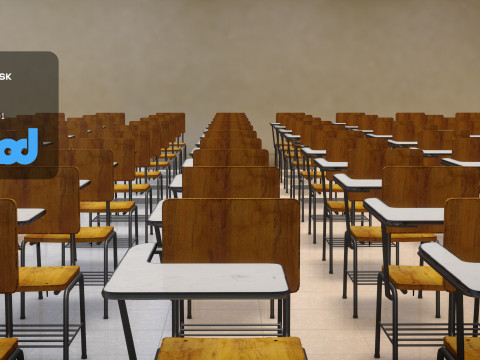 Classroom 3D Model