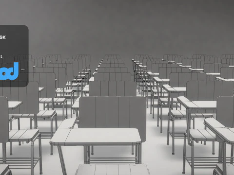 Classroom 3D Model