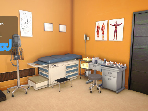 Clinic 3Dモデル