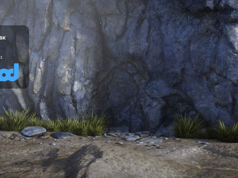 Скала 3D Модель