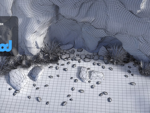 Crag Modèle 3D