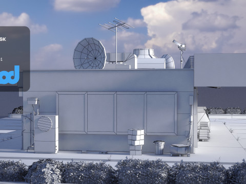 Convenience Store 0003 3D-Modell
