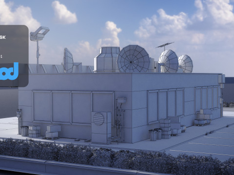 Convenience Store 0003 3D-Modell