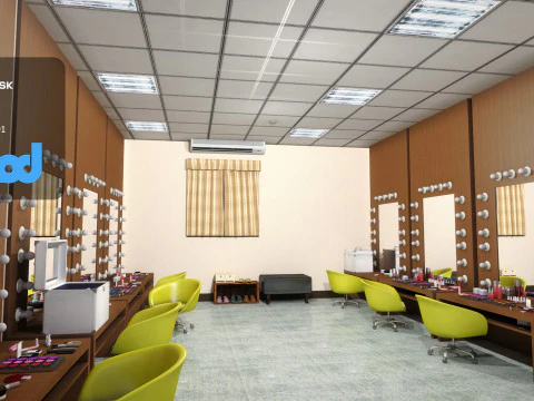 Dressing Room 3D Model