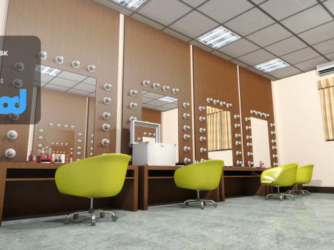 Dressing Room 3D Model