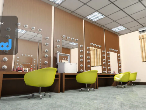 Dressing Room 3D Model