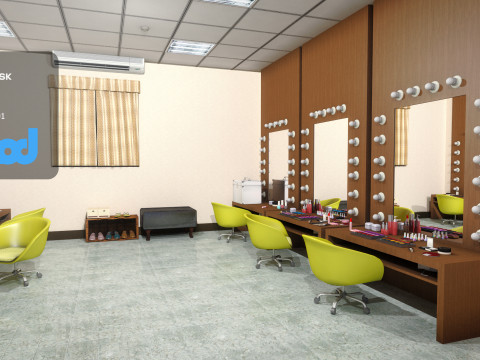 Dressing Room 3D Model