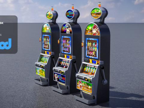 Slot Machine 0001 Model 3D