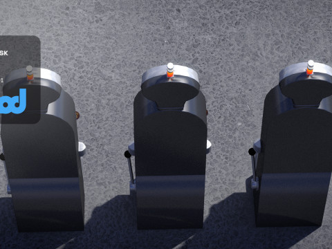 Slot Machine 0001 Model 3D
