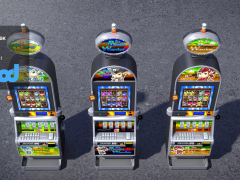 Slot Machine 0001 Model 3D