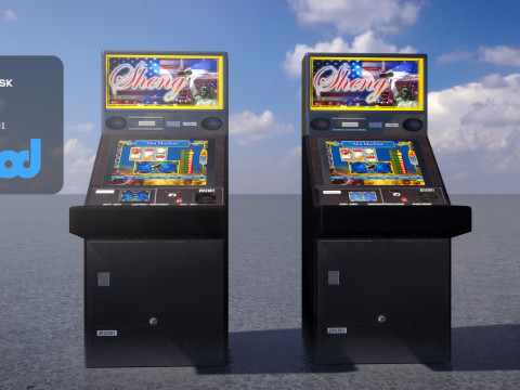 Slot Machine 0002 3Dモデル