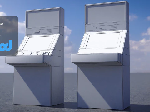 M&aacute;quina ca&ccedil;a-n&iacute;queis 0002 Modelo 3D