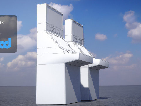 Slot Machine 0002 3D 모델