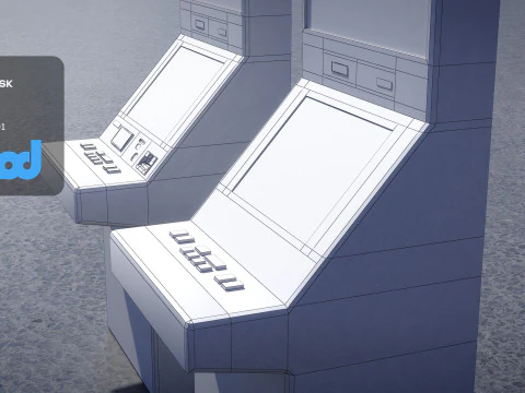 M&aacute;quina ca&ccedil;a-n&iacute;queis 0002 Modelo 3D