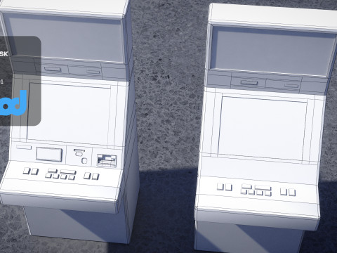 Slot Machine 0002 3D 모델