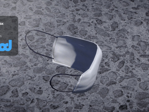 Face Mask 3D 모델