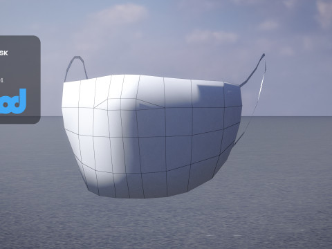 Face Mask 3D 모델
