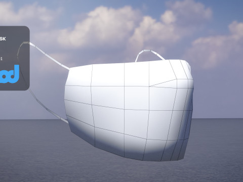 Face Mask 3D 모델