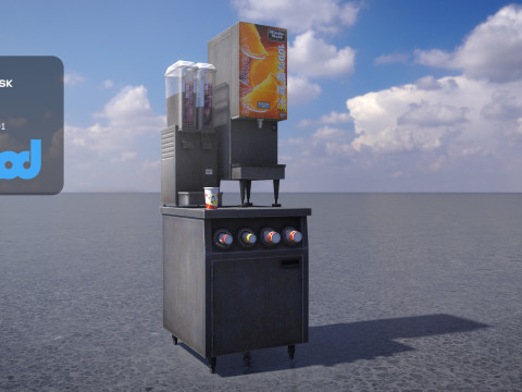 Juice Dispenser 0002 3D Model