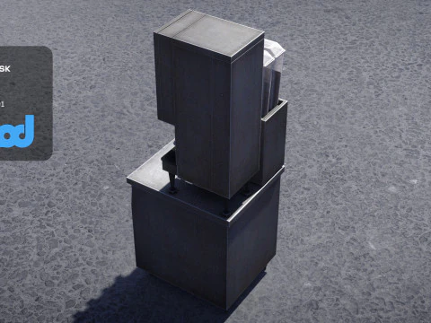 Juice Dispenser 0002 3D Model