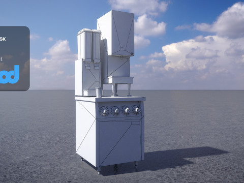 Juice Dispenser 0002 3D Model