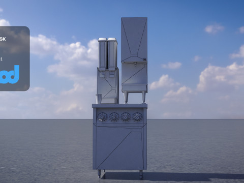 Juice Dispenser 0002 3D Model