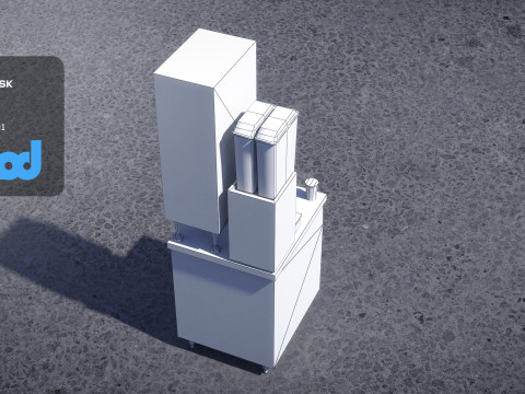 Juice Dispenser 0002 3D Model