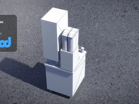 Juice Dispenser 0002 3D Model