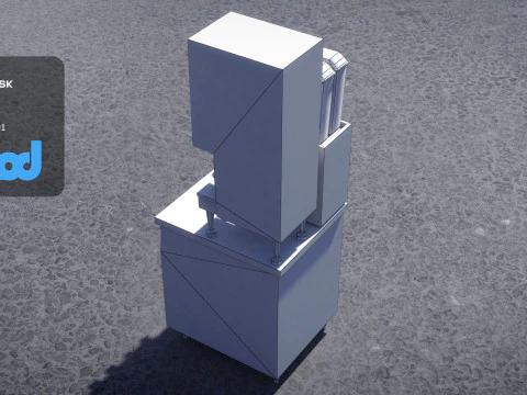 Juice Dispenser 0002 3D Model