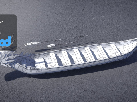 Dragon Boat 3D 模型