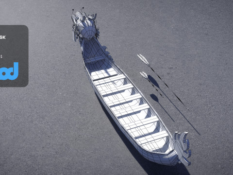Dragon Boat 3D 模型