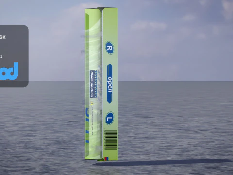 Plastic Wrap 3D Model