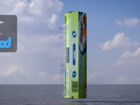 Plastic Wrap 3D Model