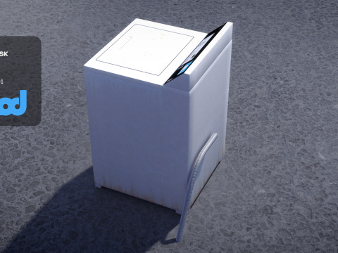 Washer Modelo 3D