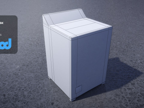 Washer Modelo 3D