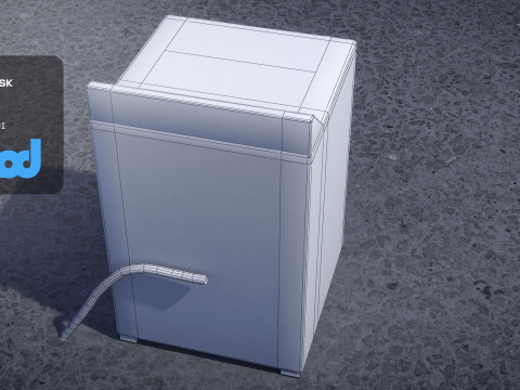 Washer Modelo 3D