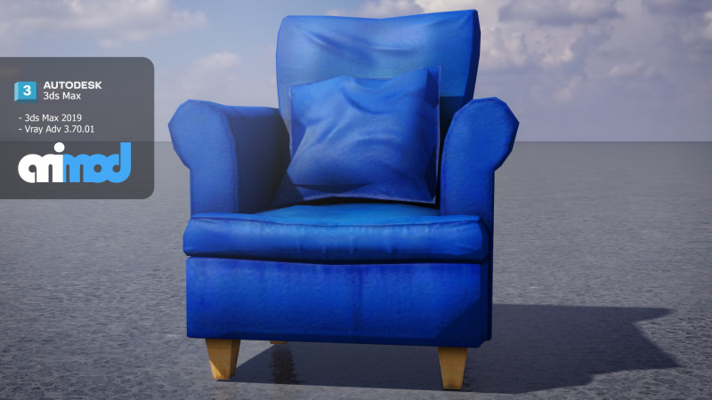 Single Seater Modelo 3D .c4d .max .obj .3ds .fbx .stl .blend