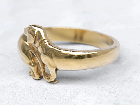 Dachshund Dog Ring 3D Print Model
