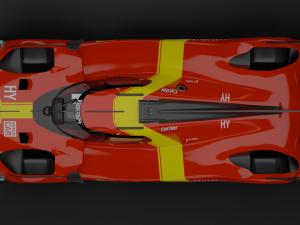Ferrari 499P 3D Модель