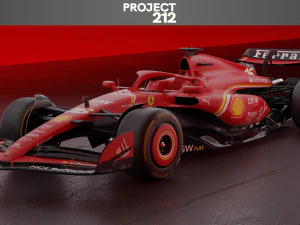 フェラーリ SF-24 3Dモデル
