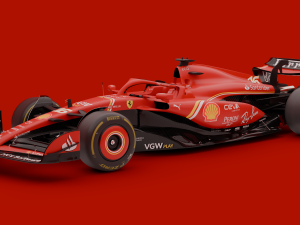 Ferrari SF-24 3D Model